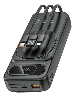 Carregador portátil 20mil MAH 15W com indução SEM fio YD81 (caixa fechada)
