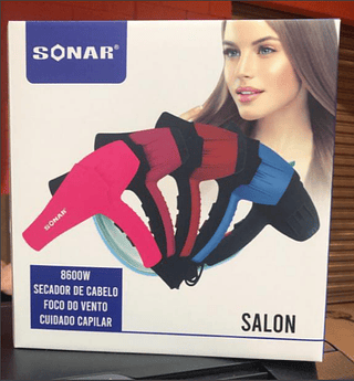 Novo Secador de Cabelo