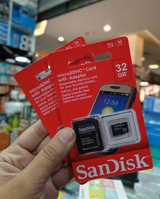 Cartão de Memória 32GB SanDisk