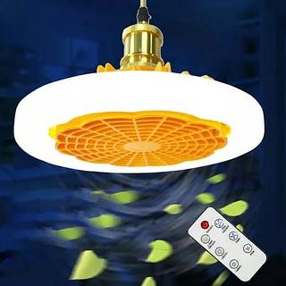 Mini Ventilador de Teto com Lâmpada