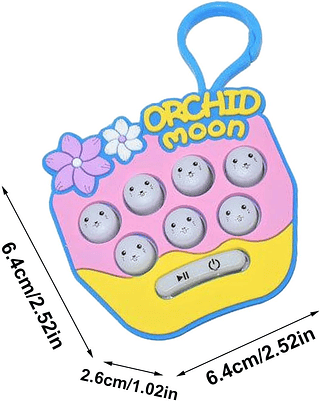 Whack Toupeira Jogo | Iluminação Whack Mole Handheld Jogo Chaveiro Stress Relief Fidget🤩🤩🤩