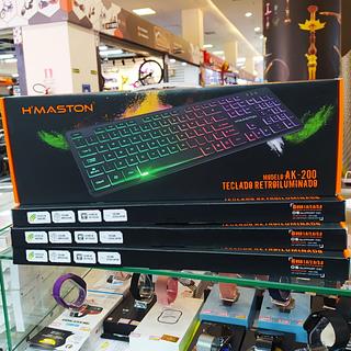 Teclado Retroiluminado AK-200 H'MASTON