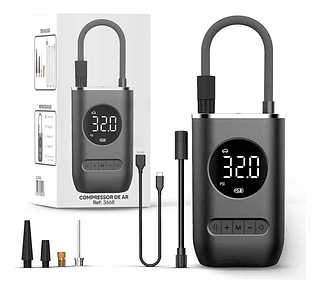 Mini Compressor Elétrica Portátil