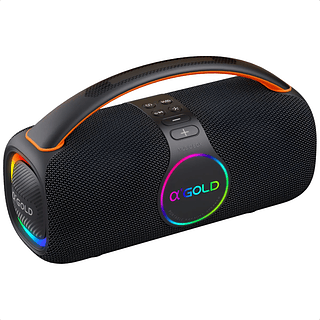 Caixa De Som 80w Bluetooth Graves Potentes