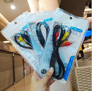 Cabo It Blue 3RCA + 3RCA 1.5 m