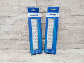 Luminária de Emergência 30 Leds Bivolt Recarregável Luatek