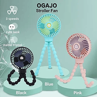 Ventilador do carrinho de bebê, assento portátil